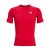 Camiseta Compressão Under Armour HG Masculina Vermelho / Branco