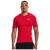 Camiseta Compressão Under Armour HG Masculina Vermelho / Branco