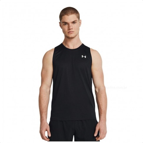 Camiseta Regata Under Armour Tech Tank Masculina Preto
