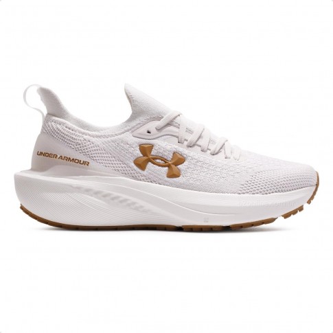 Tênis Under Armour Charged Quicker 2 Unissex Bege / Marrom