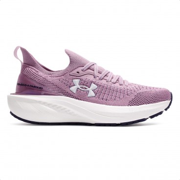 Tênis Under Armour Charged Quicker 2 Unissex Rosa / Branco