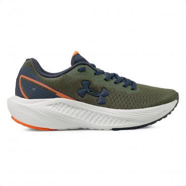 Tênis Under Armour Charged Wing 2 Masculino Verde / Laranja