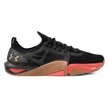 Tênis Under Armour Tribase Cross 2 Masculino Preto / Coral