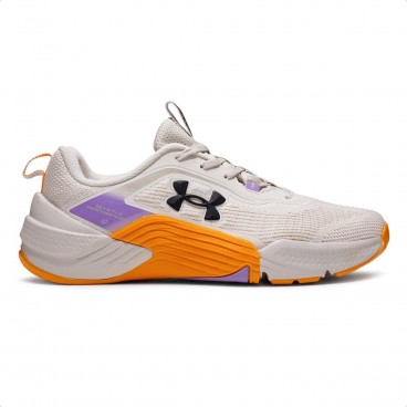 Tênis Under Armour Tribase Reps 2 SE Unissex Bege / Laranja