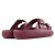 Chinelo Slide Usaflex Poofy Plataforma Feminino Bordô