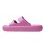 Chinelo Slide Usaflex Poofy Plataforma Feminino Roxo