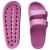 Chinelo Slide Usaflex Poofy Plataforma Feminino Roxo