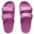 Chinelo Slide Usaflex Poofy Plataforma Feminino Roxo