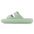 Chinelo Slide Usaflex Poofy Plataforma Feminino Verde