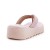 Chinelo Usaflex Plataforma Rosa