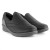 Tênis Usaflex Slip On Elastano Feminino Preto / Preto