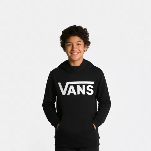 Moletom Vans Classic PO II Infantil Juvenil Preto / Branco