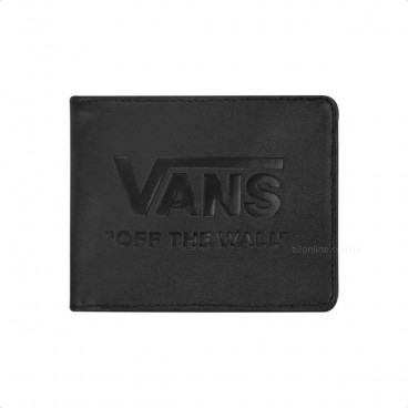 Carteira Vans Logo Preto