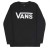 Moletom Vans Classic Crew II Infantil Preto / Branco