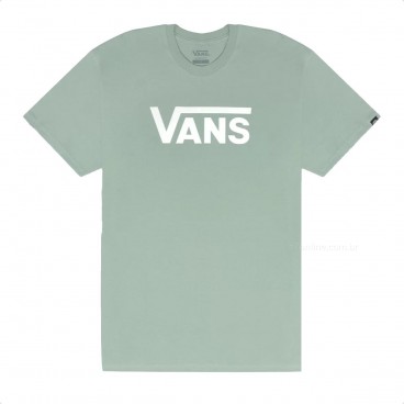 Camiseta Vans Classic Masculino Verde Claro