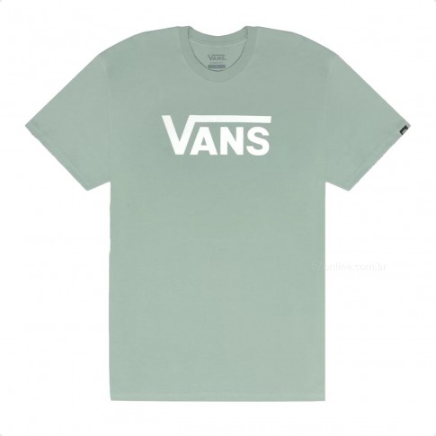 Camiseta Vans Classic Masculino Verde Claro