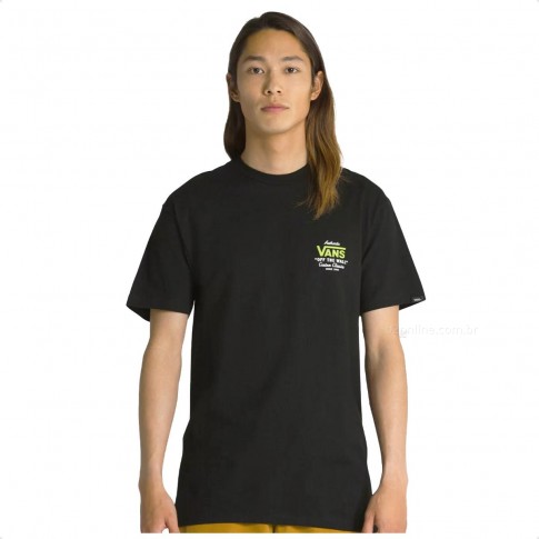 Camiseta Vans Holder St Class Masculina Preto