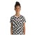 Camiseta Vans Warped 66 Checkerboard Unissex Preto / Branco