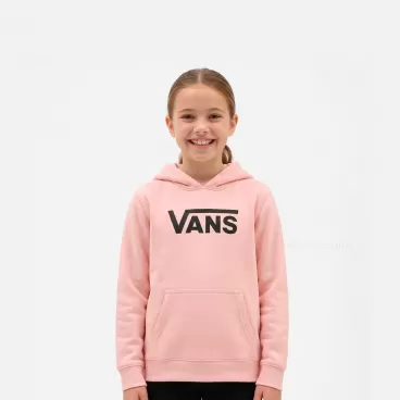 Moletom Vans Flyng V Hoodie Gr Chintz Infantil Rosa / Preto