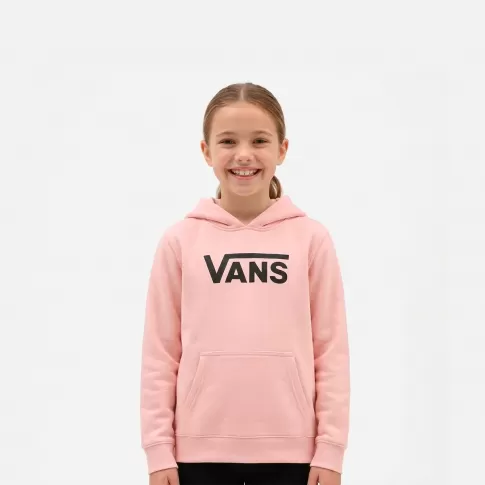 Moletom Vans Flyng V Hoodie Gr Chintz Infantil Rosa / Preto