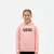 Moletom Vans Flyng V Hoodie Gr Chintz Infantil Rosa / Preto