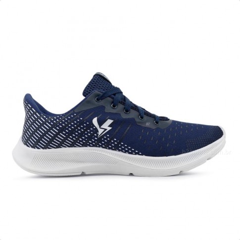 Tênis Volt Esportivo Feminino Azul / Branco