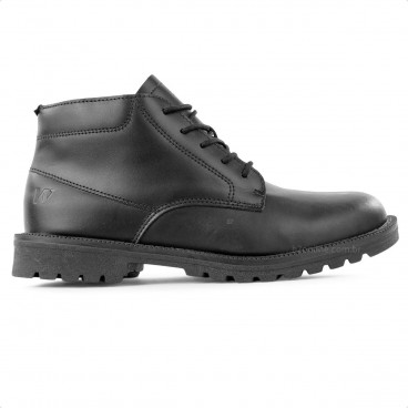 Bota West Coast Rustic Masculina Preto / Preto