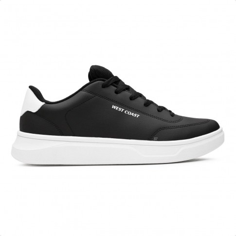 Tênis West Coast WC 207 Sunset Masculino Preto / Branco