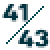41/43