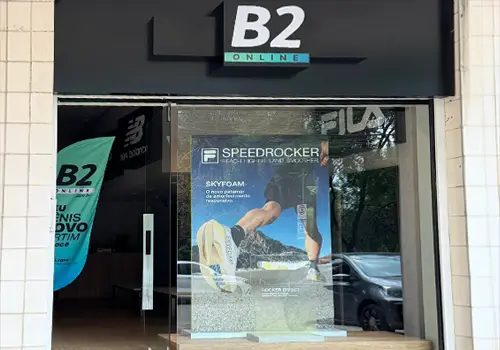 Fachada da loja B2 Online Belvedere em Belo Horizonte