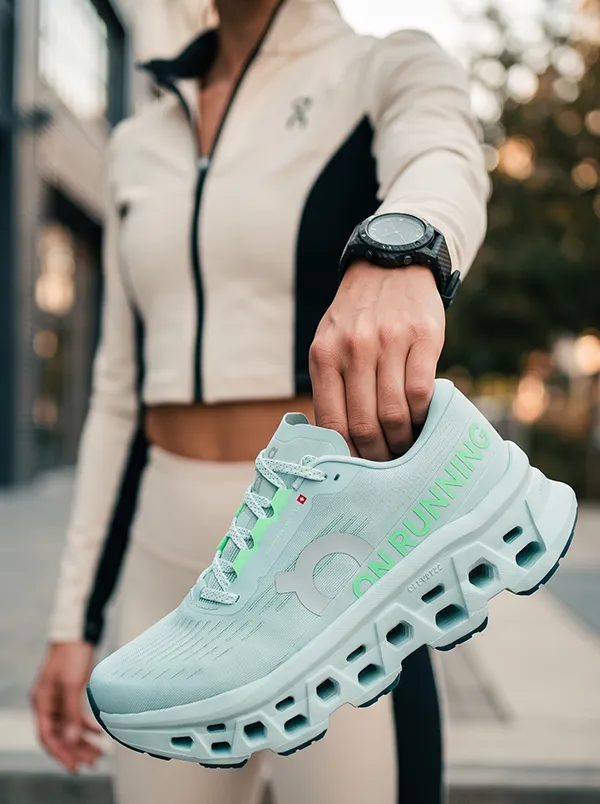 On Cloudmonster 3 Feminino lateral