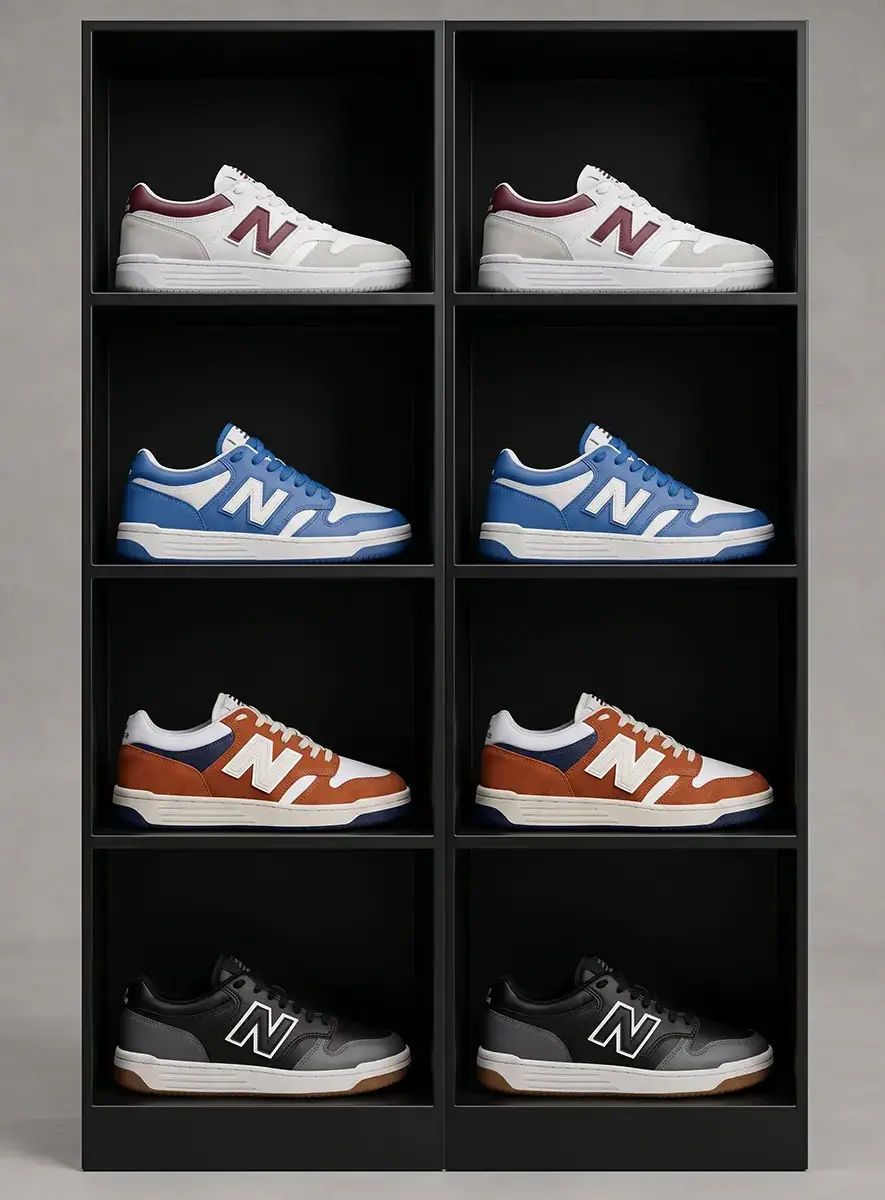 Detalhes do Tênis New Balance 480 Low Masculino