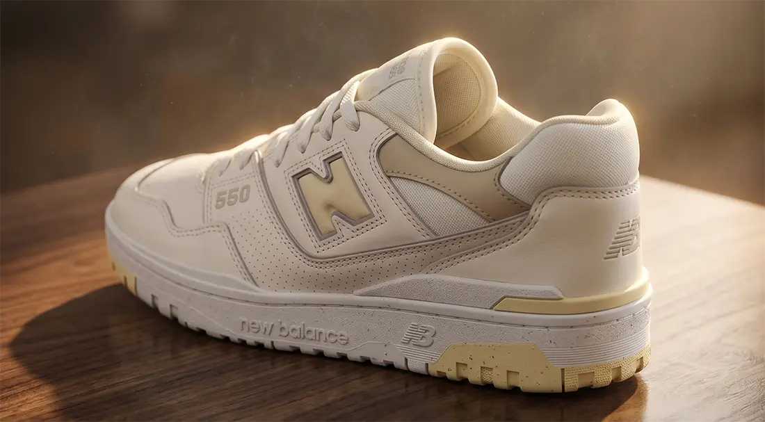 Detalhes do New Balance 550