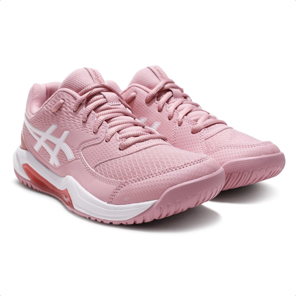 Tênis Asics Gel Dedicate 8 Feminino Rosa / Rose