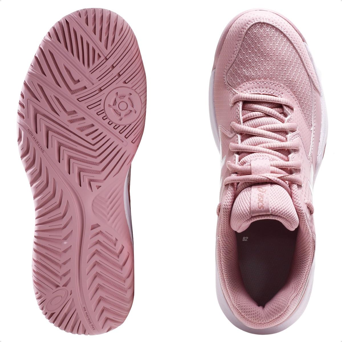 Debticate Tênis Asics Gel Dedicate 8 Feminino Rosa / Rose