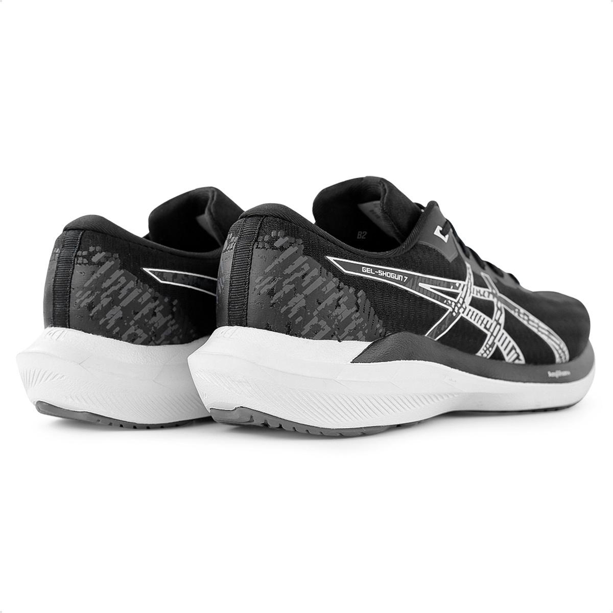 Tênis Asics Gel Shogun 7 Masculino Preto / Branco