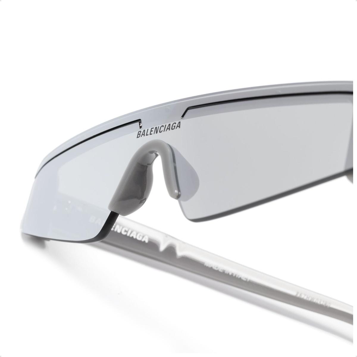 Óculos de Sol Balenciaga Unissex BB0003S Prata / Prata