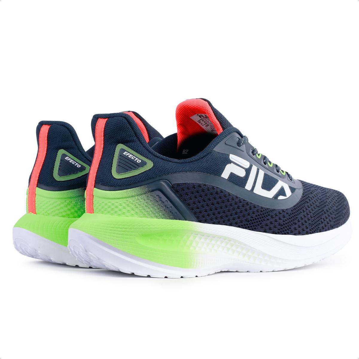 Tênis Fila Efecto Masculino Marinho / Verde
