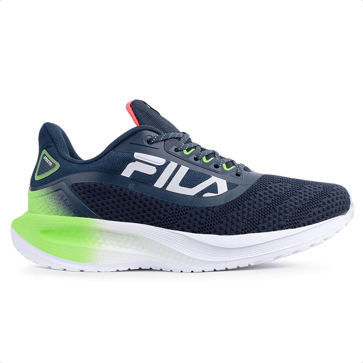 Tênis Fila Efecto Masculino Marinho / Verde