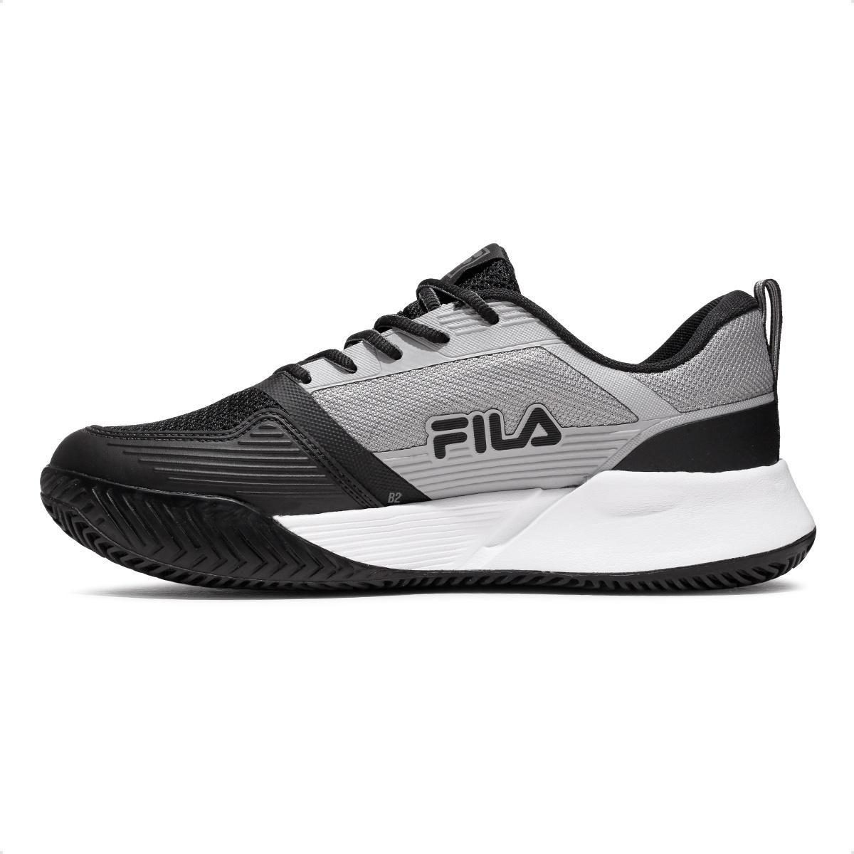 Tênis Fila Master Ace Masculino Preto / Cinza
