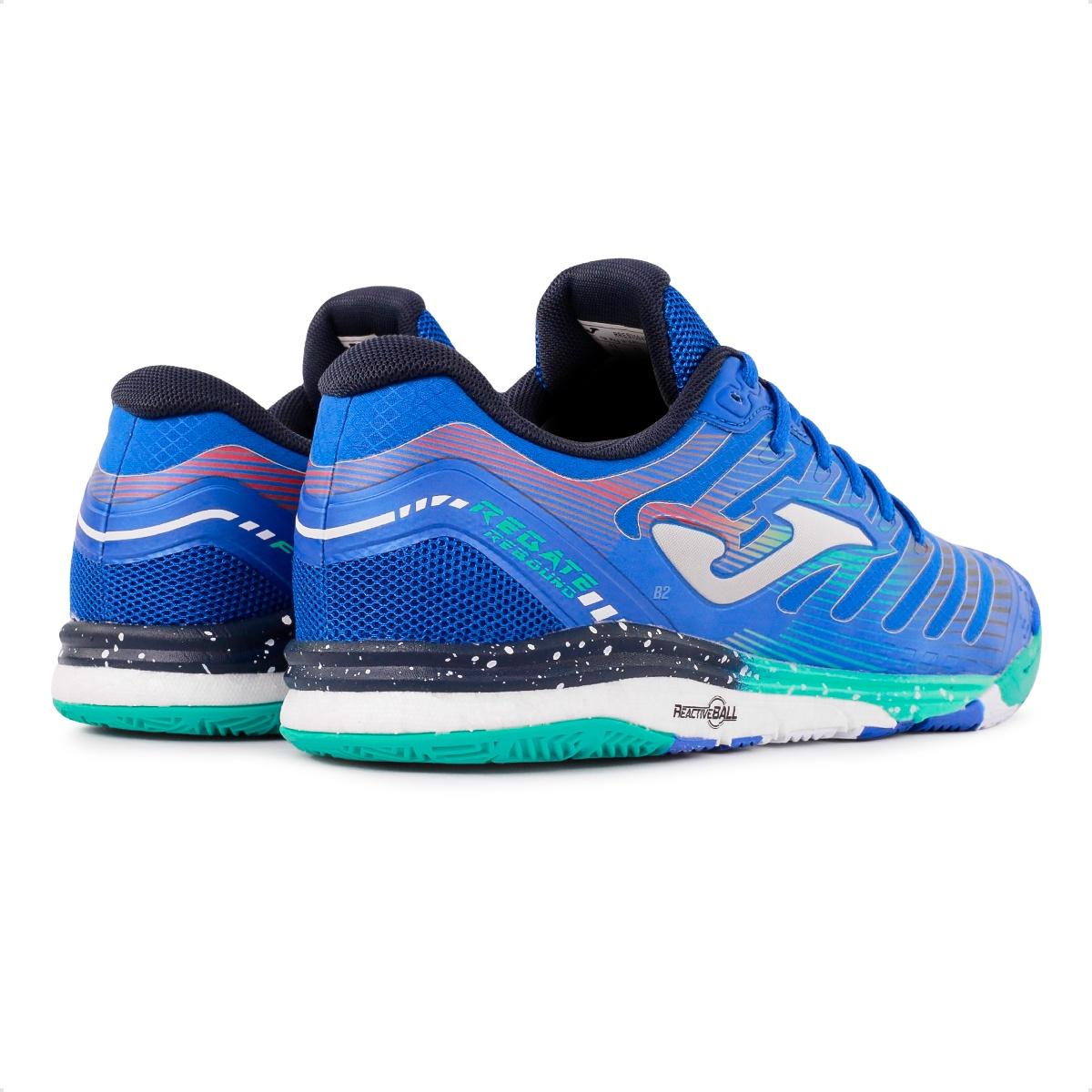 Chaussures De Futsal Joma Rebound 2401 Indoor - Homme, Semelle Phylon Double Densité, Textile Ripstop, Mi-hautes