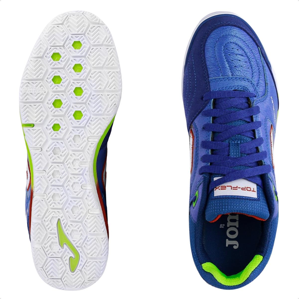 新品、未使用 joma topflex rebound 26cm EU40.5 Joma Top Flex Rebound IN - White/Blue