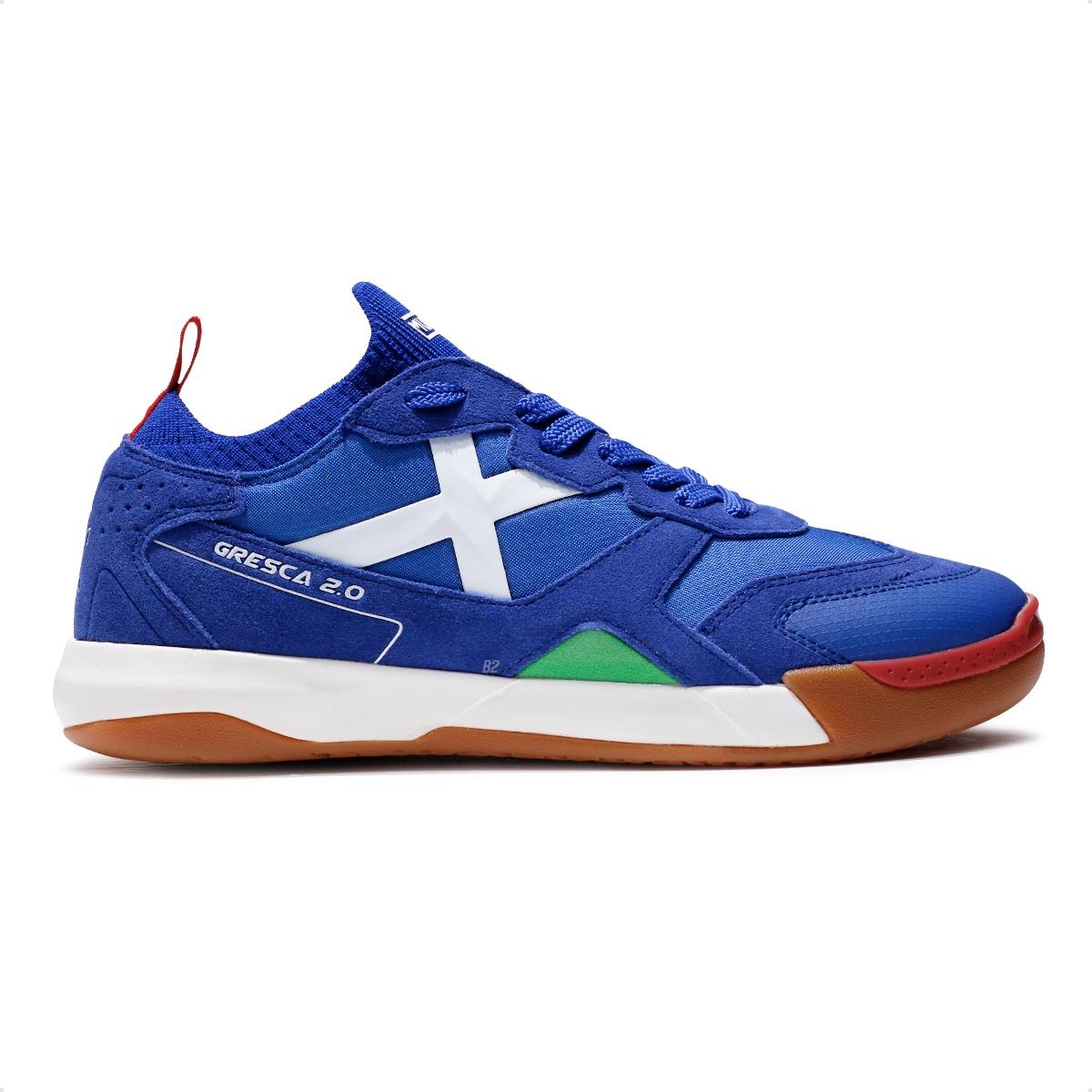 Scarpe Da Ginnastica Basse Munich Gresca - Unisex, Pelle Sintetica, Suola In EVA, Colore Rosso Scarpe Da Ginnastica Basse Munich Gresca - Unisex, Pelle Sintetica, Suola In EVA, Colore Rosso