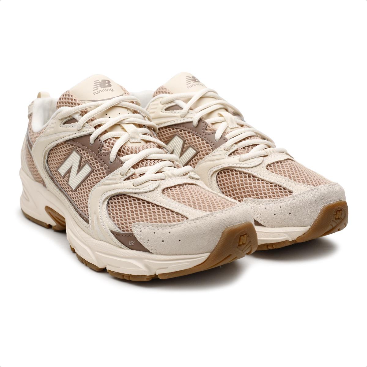 Tênis New Balance 530 Unissex Bege / Marrom