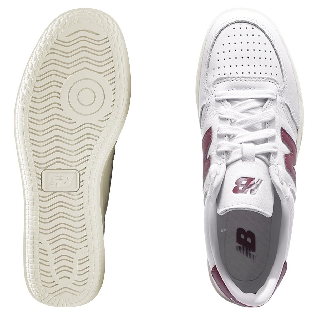Ct500 Tênis New Balance Ct500 Unissex Branco / Bordô
