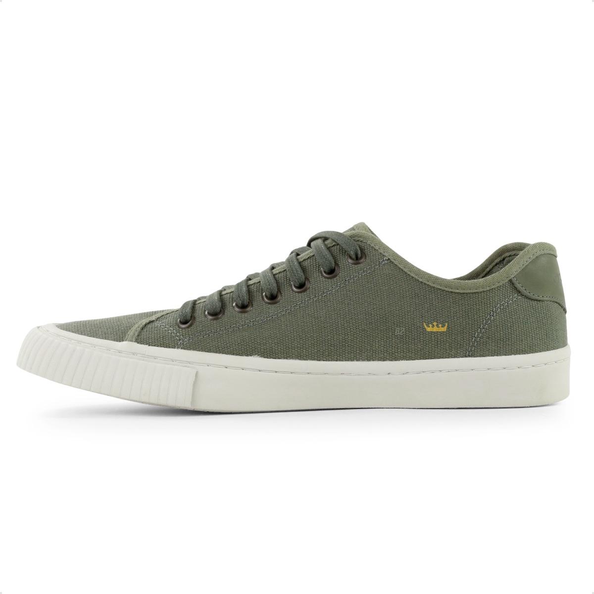 Tênis Rockport Jaimie Masculino - Couro Verde Escuro 12 Wide