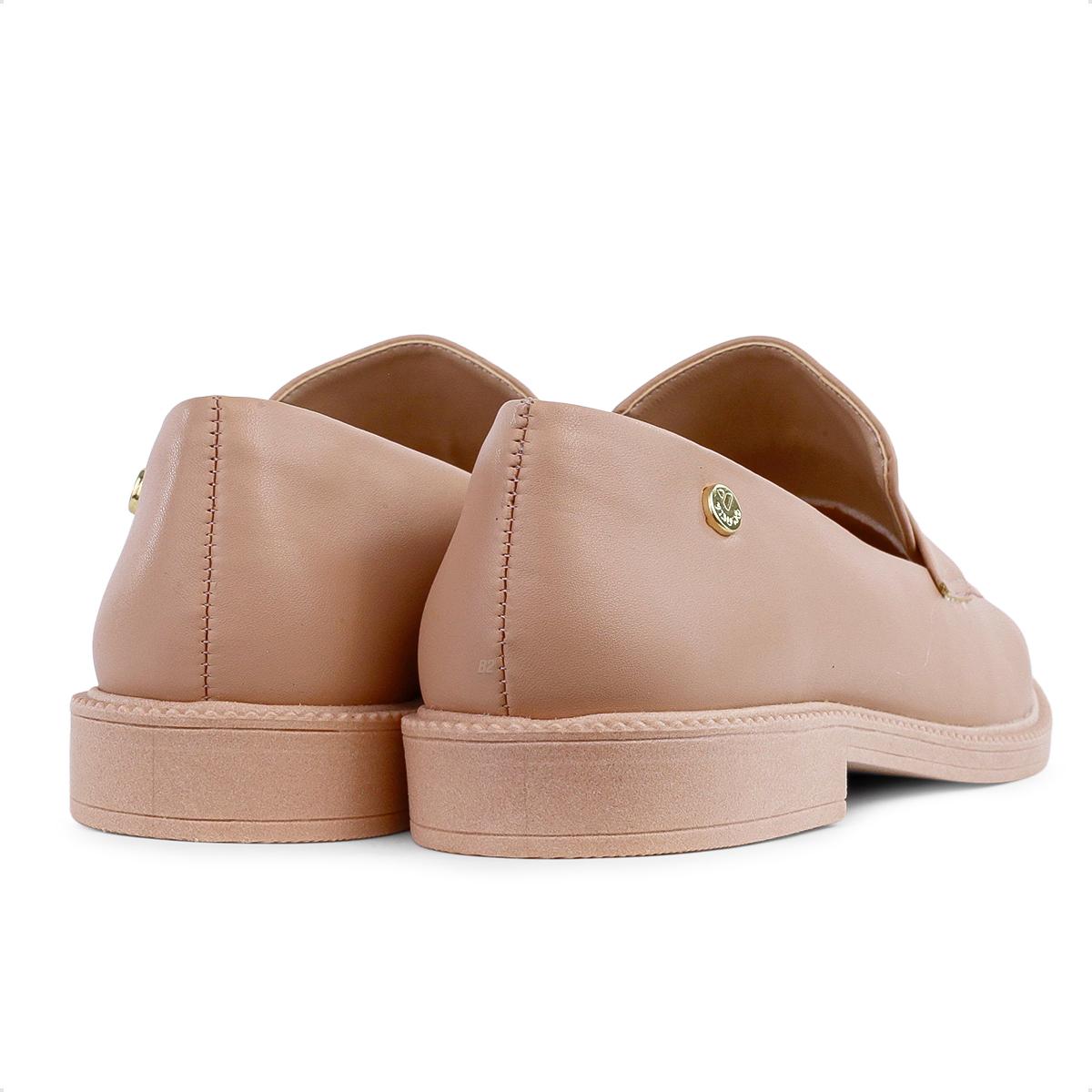 Mocassim Via Uno Casual Feminino Nude