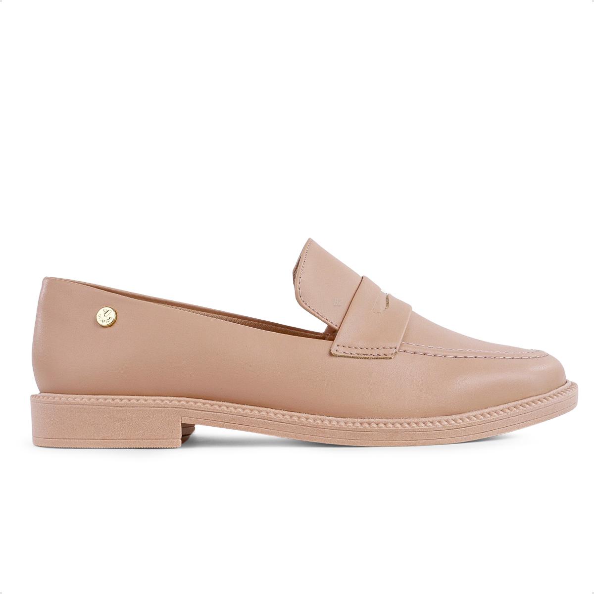 Mocassim Via Uno Casual Feminino Nude