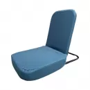 Cadeira de Meditação Dobrável em Linho - Estrutura Revestida com Borracha e Assento Premium