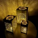 Kit de Luminárias Marroquinas Semente da Vida